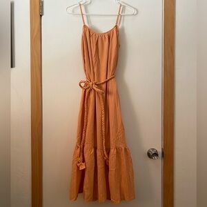 NWT Anniewear Melon Dress with Braided Tie